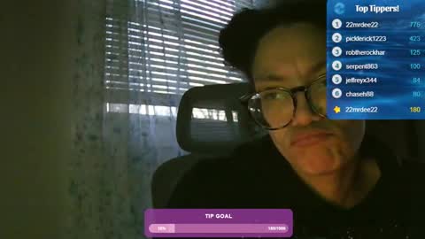 Snapshot of feetnymph chatting on 02.01.25 Soley online show from 02.01.25