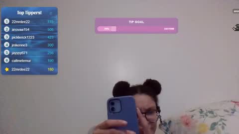 Snapshot of feetnymph chatting on 02.06.25 Soley online show from 02.06.25