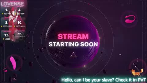 Snapshot of foxy_pet2 chatting on 12.01.25 my name is Sofhia but you can call me any name you like Sir online show from 12.01.25