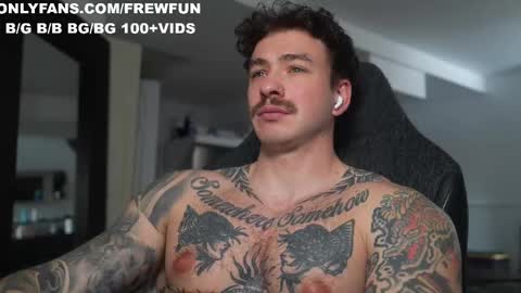 Snapshot of frewfun chatting on 11.17.25 cameron online show from 11.17.25