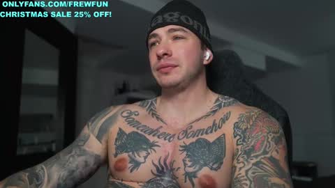 Snapshot of frewfun chatting on 11.23.25 cameron online show from 11.23.25