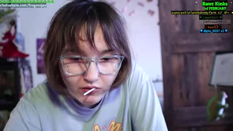 Snapshot of frogessjay chatting on 02.21.26 Jaywise Frogfoot online show from 02.21.26