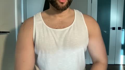 Snapshot of fuckyeahcoach chatting on 02.08.25 Muscle Bear Jock in Training online show from 02.08.25