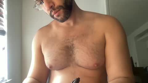 Snapshot of fuckyeahcoach chatting on 10.26.25 Muscle Bear Jock in Training online show from 10.26.25