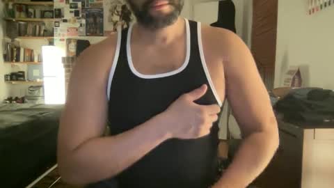 Snapshot of fuckyeahcoach chatting on 11.22.25 Muscle Bear Jock in Training online show from 11.22.25