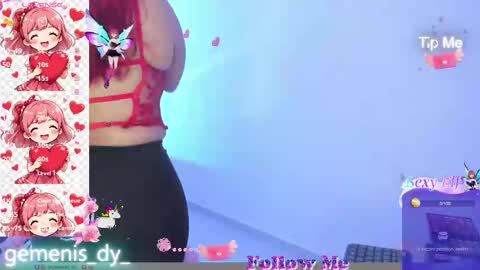 Snapshot of gemenis_dy_ chatting on 02.14.25 Geminis online show from 02.14.25