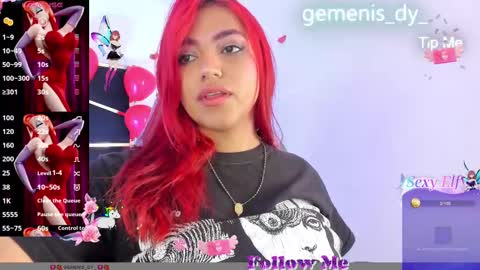 Snapshot of gemenis_dy_ chatting on 02.22.25 Geminis online show from 02.22.25