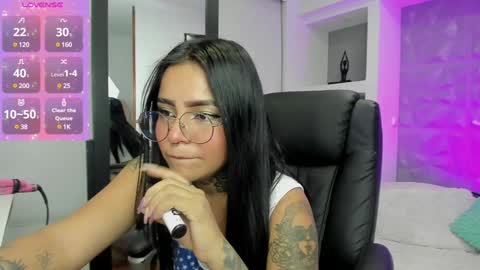Snapshot of georgina_vega chatting on 01.15.25 Georgina online show from 01.15.25