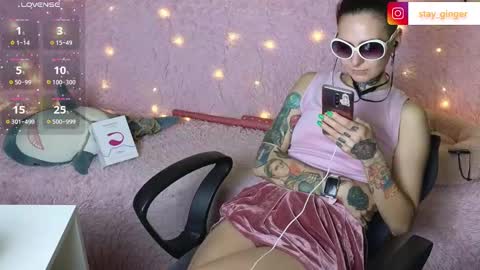 Snapshot of ginger_stay chatting on 12.30.24 Ginger online show from 12.30.24