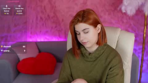 Snapshot of gingerrpink chatting on 03.12.26 Ginger Pink online show from 03.12.26