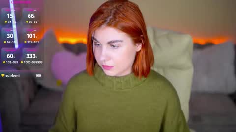 Snapshot of gingerrpink chatting on 03.18.26 Ginger Pink online show from 03.18.26