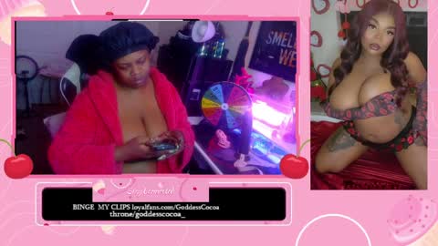 Snapshot of goddesscocoaa chatting on 03.30.26 Goddess Cocoa online show from 03.30.26