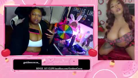 Snapshot of goddesscocoaa chatting on 07.13.26 Goddess Cocoa online show from 07.13.26