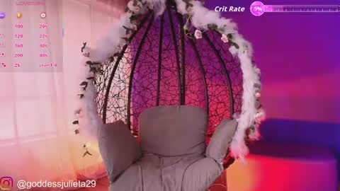 Snapshot of goddessjulieta chatting on 06.13.26 Julieta online show from 06.13.26
