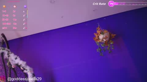 Snapshot of goddessjulieta chatting on 06.20.26 Julieta online show from 06.20.26