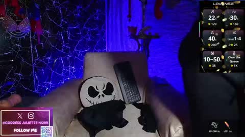 Goddes Juliette Noiir online show from 05.22.26