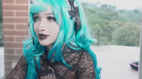 Snapshot of goth_dolll chatting on 03.01.26 sophie Special celebration a the beach 300k followers 3011 and 0112 online show from 03.01.26