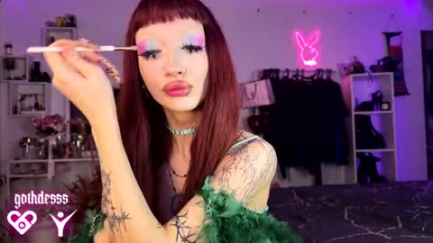 Snapshot of gothdesss chatting on 01.11.26 online show from 01.11.26