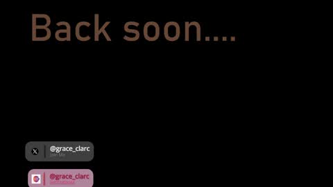 Grace clarc online show from 04.29.26