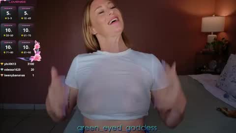 Green Eyed Goddess online show from 05.28.26