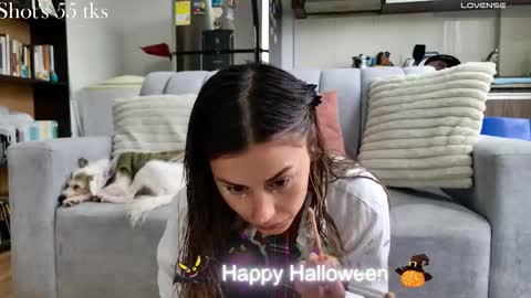 Snapshot of greta_miss chatting on 10.31.25  Emmy  online show from 10.31.25