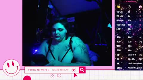 Goddess Fe online show from 12.27.24