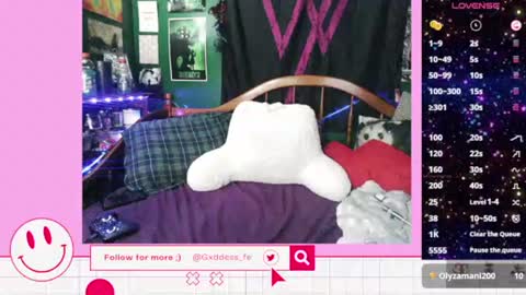 Goddess Fe online show from 12.28.24