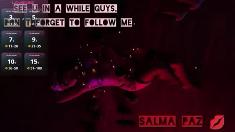 SALMA  online show from 01.20.25
