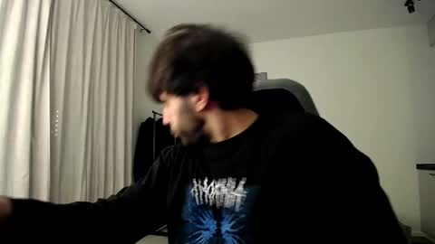 Snapshot of hairycuss chatting on 02.12.25 Adam online show from 02.12.25