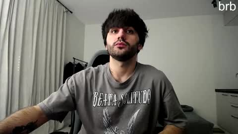 Snapshot of hairycuss chatting on 02.12.25 Adam online show from 02.12.25