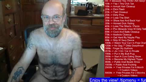 HairyDaddyBear69 online show from 01.17.25
