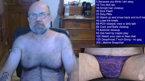 HairyDaddyBear69 online show from 09.12.25