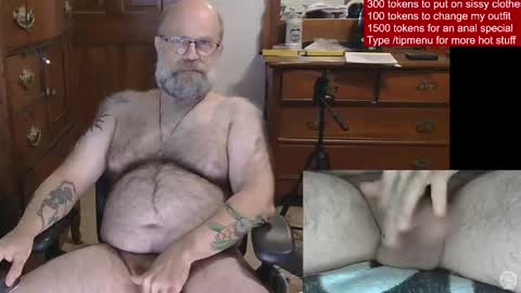 HairyDaddyBear69 online show from 05.07.26