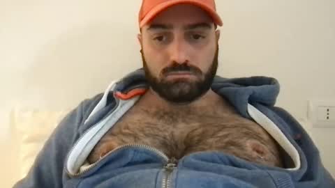 Snapshot of hairyleatherguy chatting on 10.03.25 Hairy Guy online show from 10.03.25