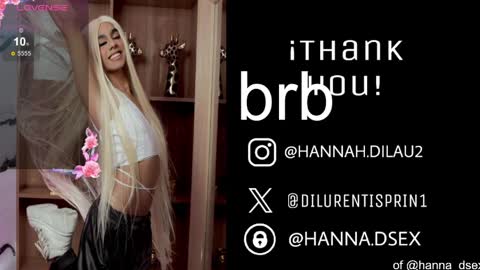 hannah dilau  online show from 04.29.26