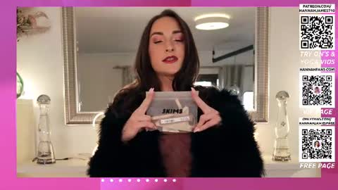 Hannah James online show from 06.13.26