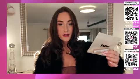 Hannah James online show from 07.16.26