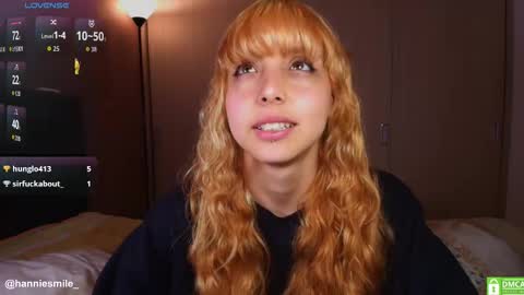 Snapshot of hanniesmile_ chatting on 03.28.26 Hannie online show from 03.28.26