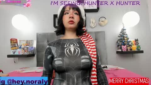 Snapshot of hey_noraly chatting on 12.27.24 Noraly online show from 12.27.24
