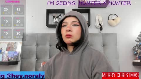 Snapshot of hey_noraly chatting on 12.28.24 Noraly online show from 12.28.24
