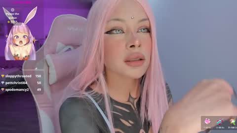 Snapshot of heybambino_ chatting on 01.24.25 Bambi.....Help me get 100 likes in the satisfaction bar. online show from 01.24.25