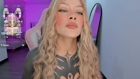 Snapshot of heybambino_ chatting on 02.23.25 Bambi.....Help me get 100 likes in the satisfaction bar. online show from 02.23.25