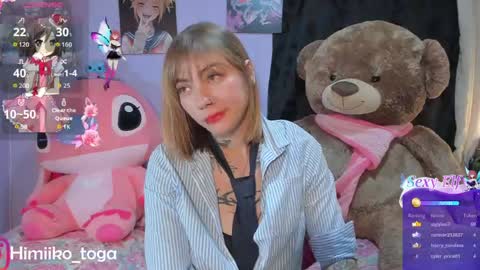 Snapshot of himiiko_toga chatting on 04.21.26 Himiiko online show from 04.21.26