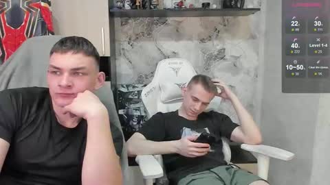 Snapshot of holiday_boys chatting on 02.12.26 Extaz Athrey Howard online show from 02.12.26