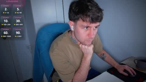 Snapshot of honestandrew chatting on 03.25.26 Andrew online show from 03.25.26