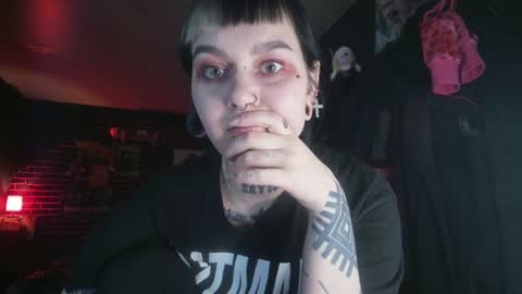 Snapshot of horror_circus chatting on 02.20.25 Messalina Horror online show from 02.20.25