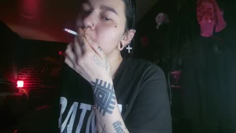 Snapshot of horror_circus chatting on 02.23.25 Messalina Horror online show from 02.23.25