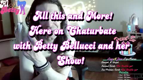 Snapshot of hotbettybellucci chatting on 02.24.25 Betty Bellucci online show from 02.24.25