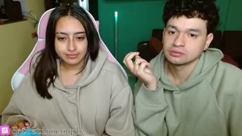 Snapshot of hotlatinocouple__ chatting on 06.29.26 Eevee Zoro online show from 06.29.26