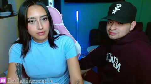 Snapshot of hotlatinocouple__ chatting on 07.09.26 Eevee Zoro online show from 07.09.26